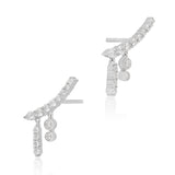 Uniform Silhouette Climber Danglers Earrings