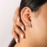 Uniform Silhouette Climber Danglers Earrings