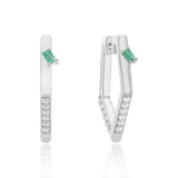 Eraya Zest Penta Hoops Earrings