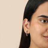 Eraya Zest Penta Hoops Earrings