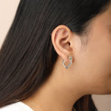 Eraya Zest Penta Hoops Earrings