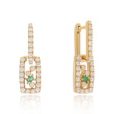 Eraya Zest Paperclip Earrings
