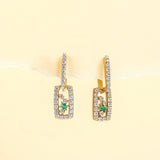 Eraya Zest Paperclip Earrings