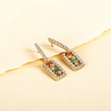 Eraya Zest Paperclip Earrings