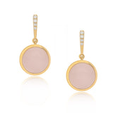 Eraya Blush Round Earrings