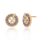 Eraya Pale Fire Studs