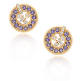 Eraya Pale Fire Studs