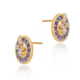 Eraya Pale Fire Studs