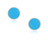 Turquoise 925 Silver Studs