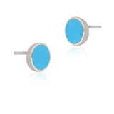Turquoise 925 Silver Studs