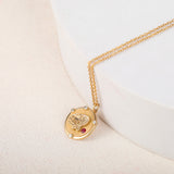 Eraya Bloom Medallion Pendant