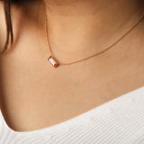 Eraya Bloom Baguette Pendant