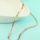 Eraya Crimson Tennis Necklace