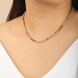 Eraya Crimson Tennis Necklace