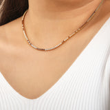 Eraya Crimson Tennis Necklace