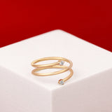 Diamond Wrap Ring