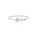 Descending Diamond Regular Ring