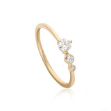 Descending Diamond Regular Ring