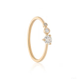 Descending Diamond Regular Ring