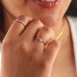 Descending Diamond Regular Ring
