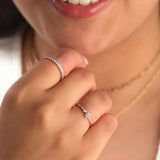 Descending Diamond Regular Ring