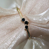 Black Diamond Stack Ring