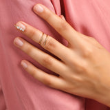 Diamonds On Your Fingertip Statement Ring