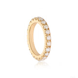 Pearl Eternity Band Ring