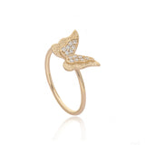 Papillion Diamond Ring