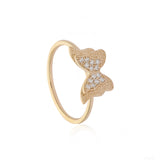 Papillion Diamond Ring