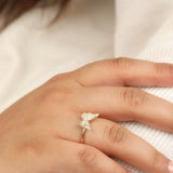 Papillion Diamond Ring