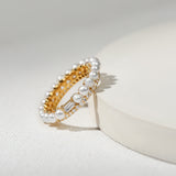 Doin' Pearls Thumb Ring