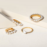 Doin' Pearls Thumb Ring