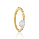 Pearl Deco Ring
