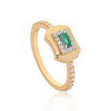 Emerald Innes Gold Ring