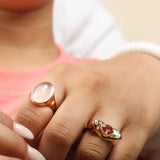 Eraya  Crimson Signet Ring