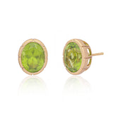 Dominion Peridot Studs - The Jewelz 