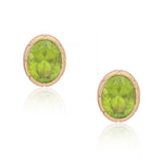 Dominion Peridot Studs - The Jewelz 