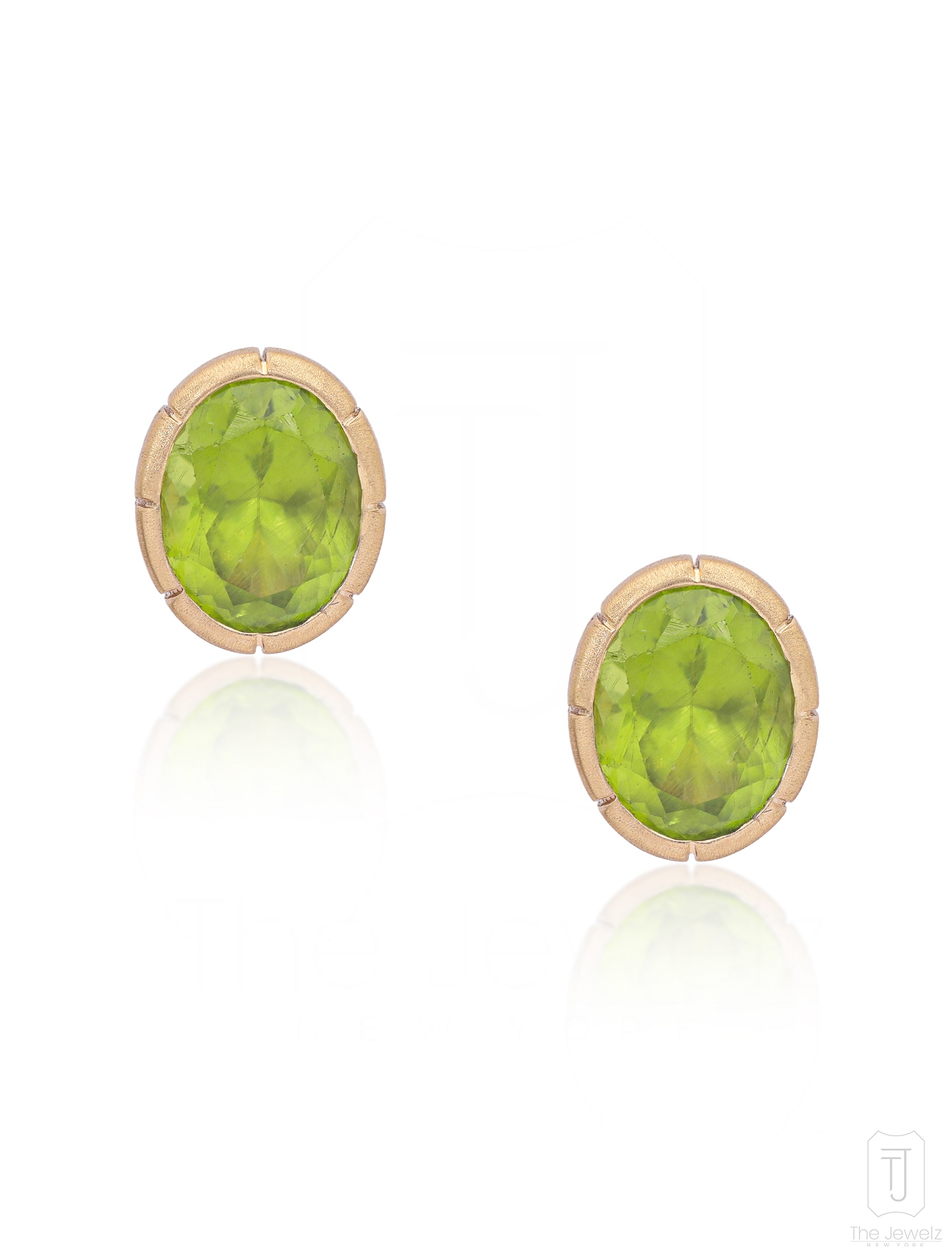 Dominion Peridot Studs - The Jewelz 
