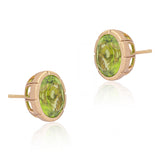 Dominion Peridot Studs - The Jewelz 