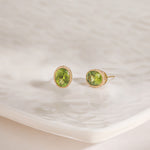 Dominion Peridot Studs - The Jewelz 