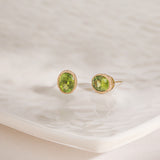 Dominion Peridot Studs - The Jewelz 