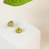 Dominion Peridot Studs - The Jewelz 