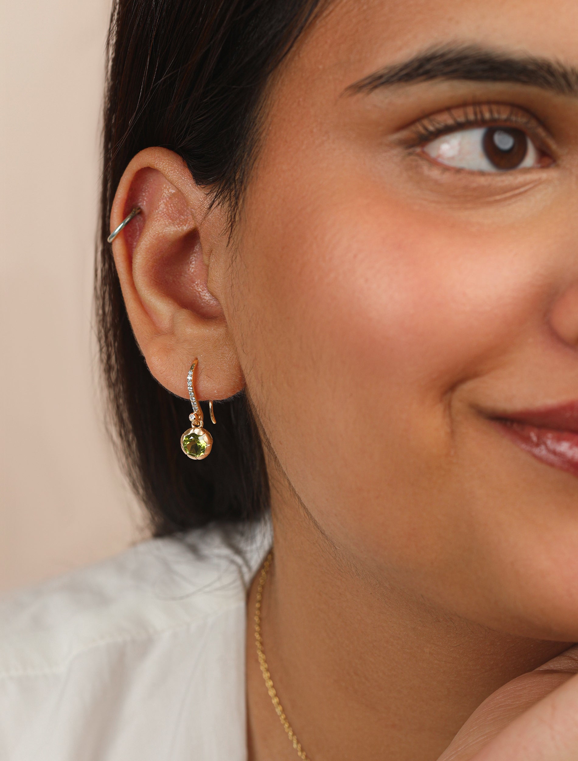 Euphony Peridot Earrings - The Jewelz 
