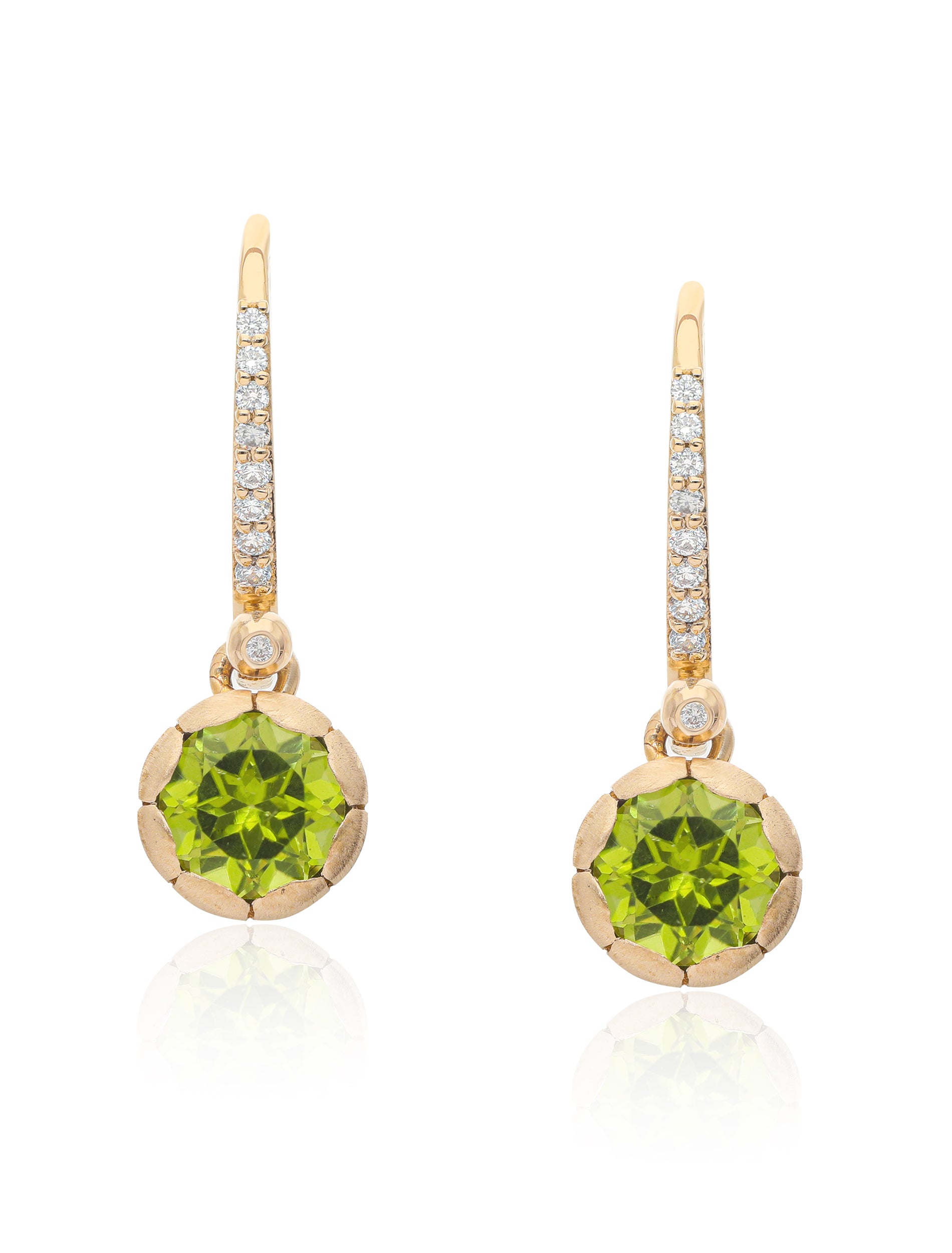 Euphony Peridot Earrings - The Jewelz 
