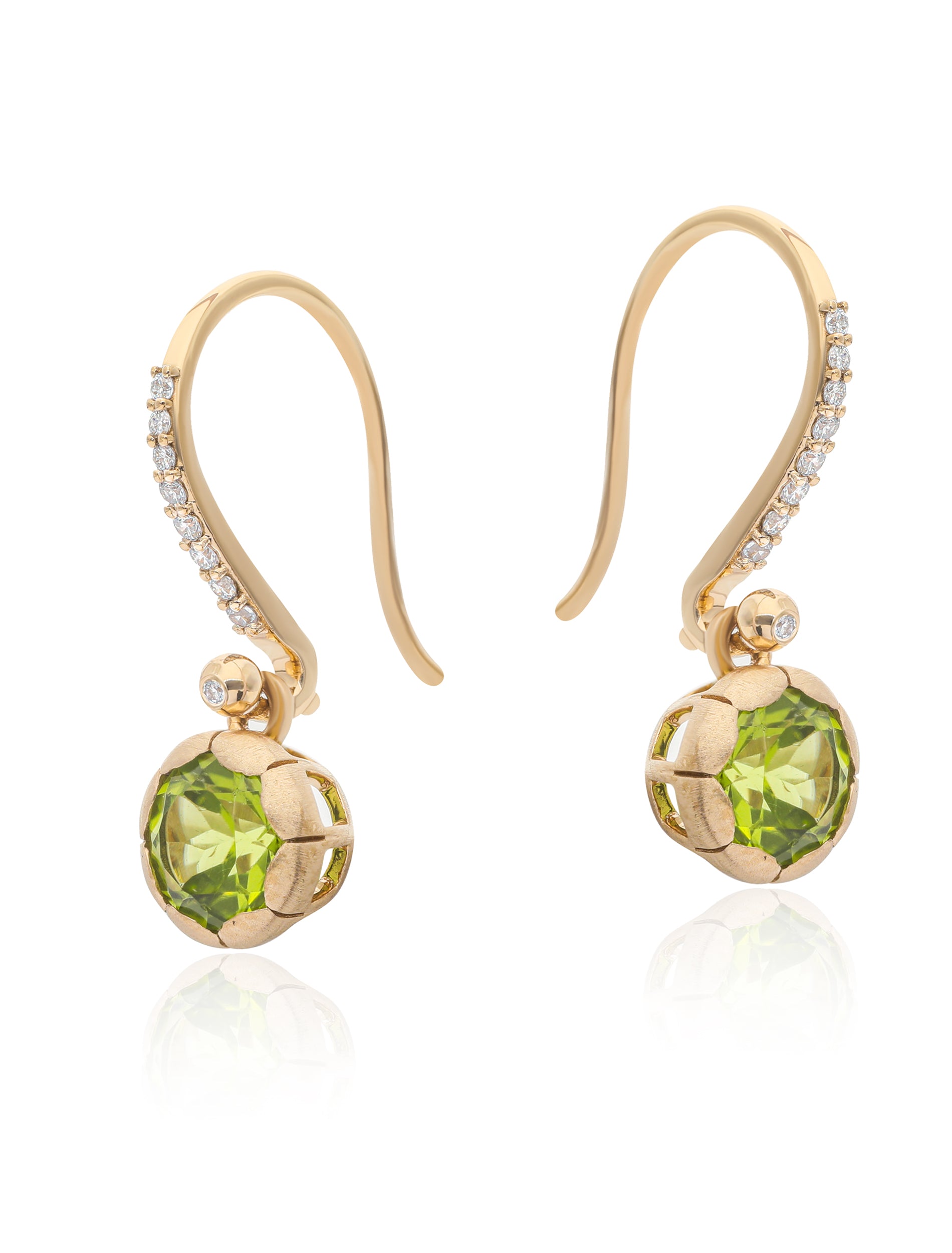 Euphony Peridot Earrings - The Jewelz 