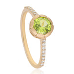 Glory Peridot Ring - The Jewelz 