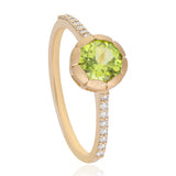 Glory Peridot Ring - The Jewelz 