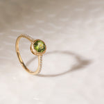 Glory Peridot Ring - The Jewelz 