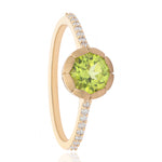 Glory Peridot Ring - The Jewelz 